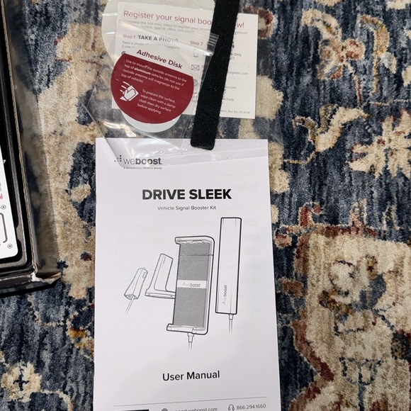NWT weBoost Drive Sleek Vehicle Signal Booster (black) Kit CAR TRUCK VAN SUV - Picture 4 of 17